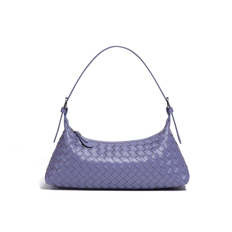 Women's Hand-woven Fashion Selenodont Light Luxury Woven Women's Messenger Bag