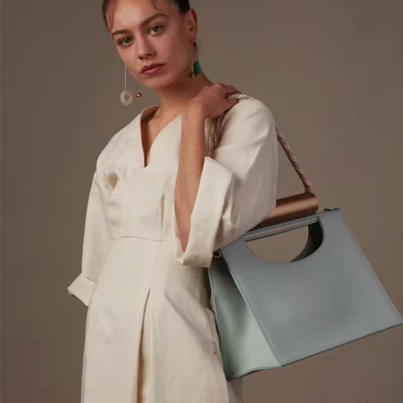 Women's Rope Tube About Large Capacity Totes Shoulder Bags