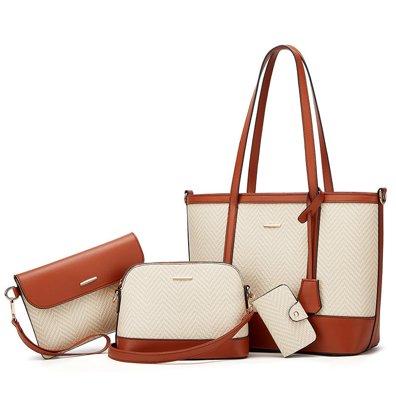 Women's Trendy Fashion Combination Large Capacity Women's Shoulder Bag