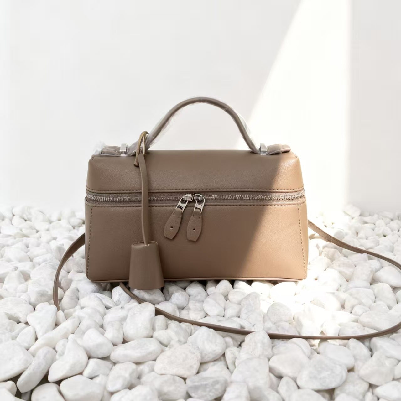 Women's Lunch Box Leather Fashion Kelly Bags