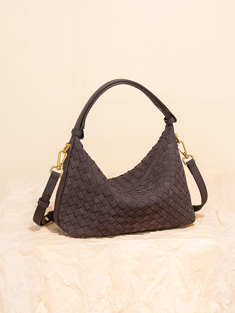 Light Luxury Ancient Style Frosted Underarm Retro Simple Bags