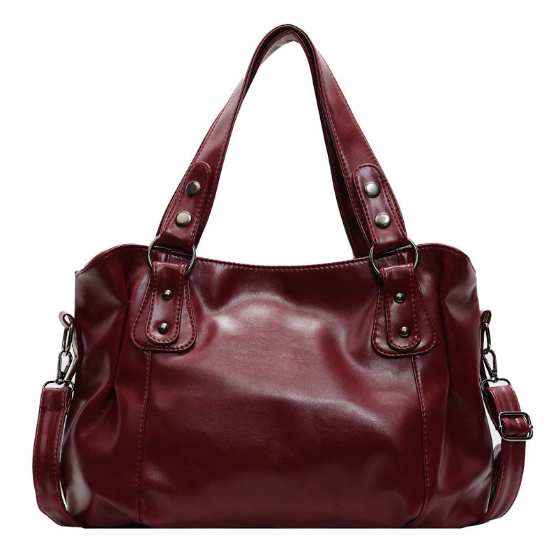 Women's High-grade Large Capacity Exquisite Simple Design Women's Messenger Bag