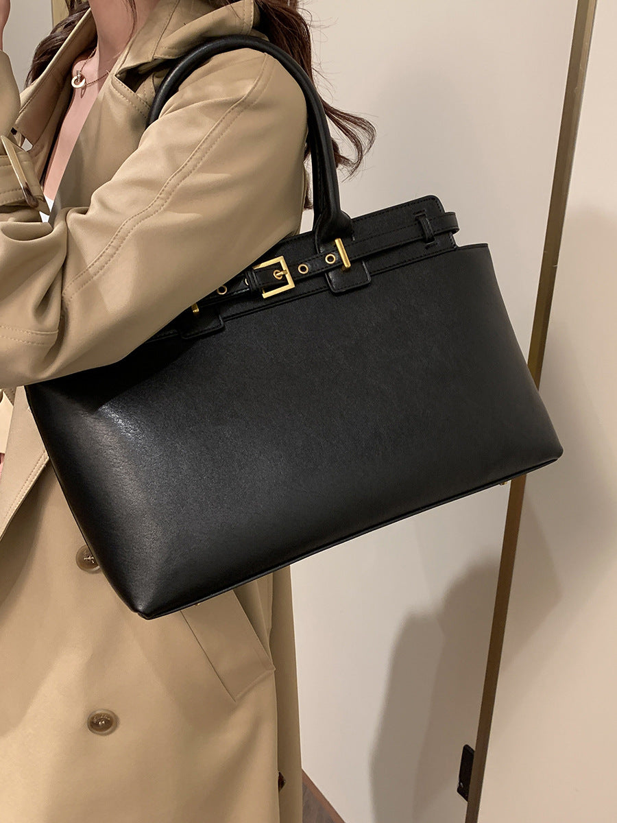 Women's Capacity Totes Korean Style Light Luxury Commuter Bags