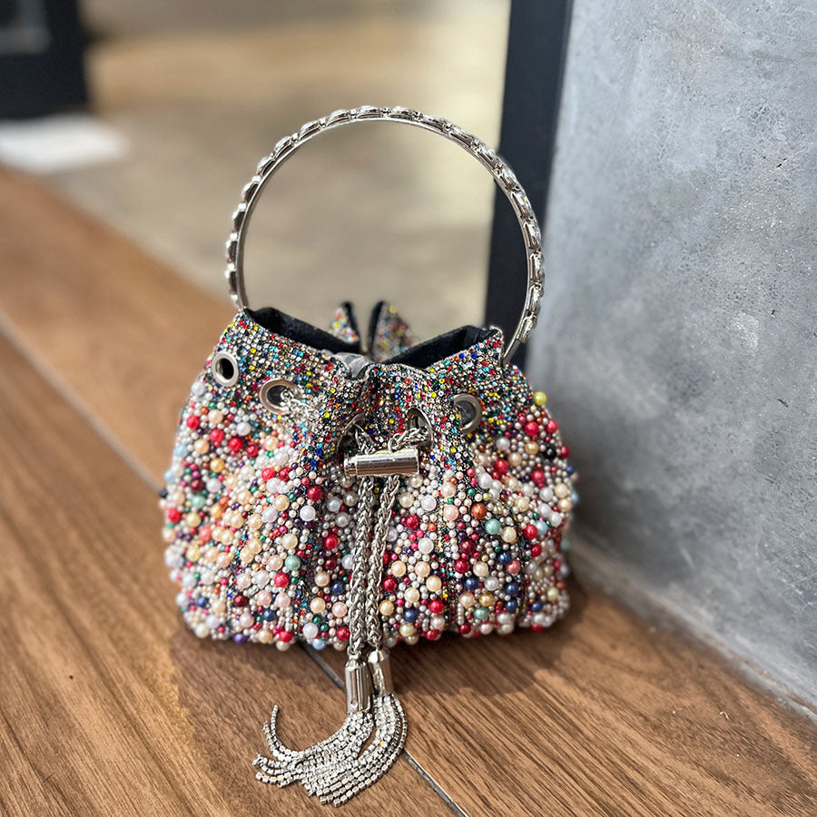 French Simplicity Pearl Chinese Style Niche Women's Handbag