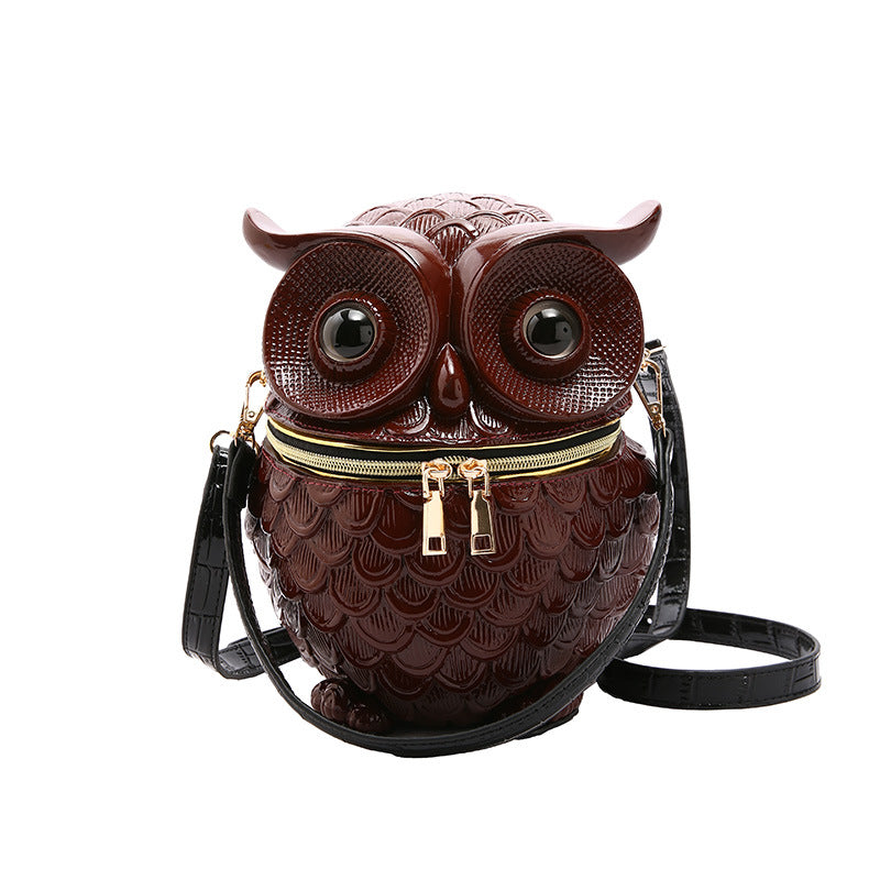 Personalized Creative Owl Female Fashion Chain Women's Messenger Bag