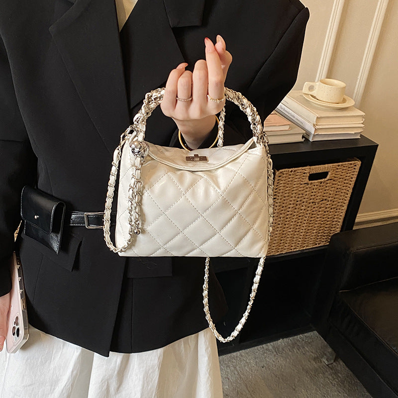 Women's Classic Style Rhombus Chain Design High-grade Bags