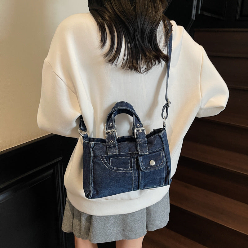 Women's Design Denim Simple Korean Style Summer Bags