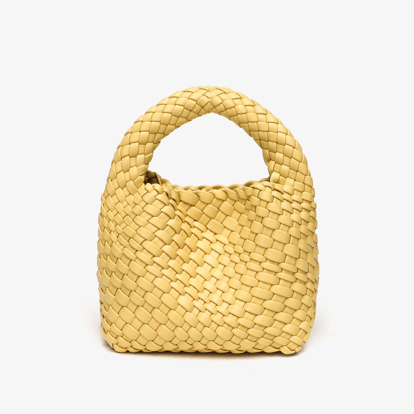 Trendy High-grade Hand-woven Vegetable Basket Woven Women's Shoulder Bag