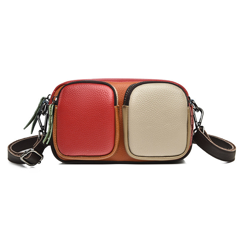 Women's Genuine Leather Large Capacity First Layer Cowhide Bags