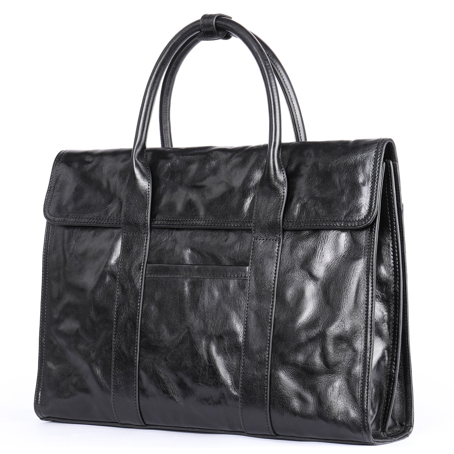 Men's First Layer Cowhide Business Large Capacity Men's Briefcase