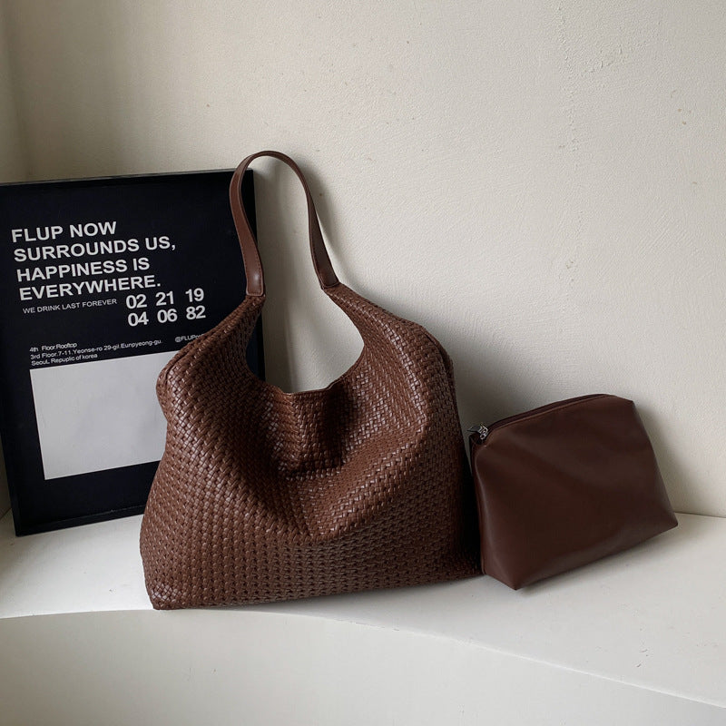 Women's Retro Fashion Korean Commuter Underarm Autumn Bags