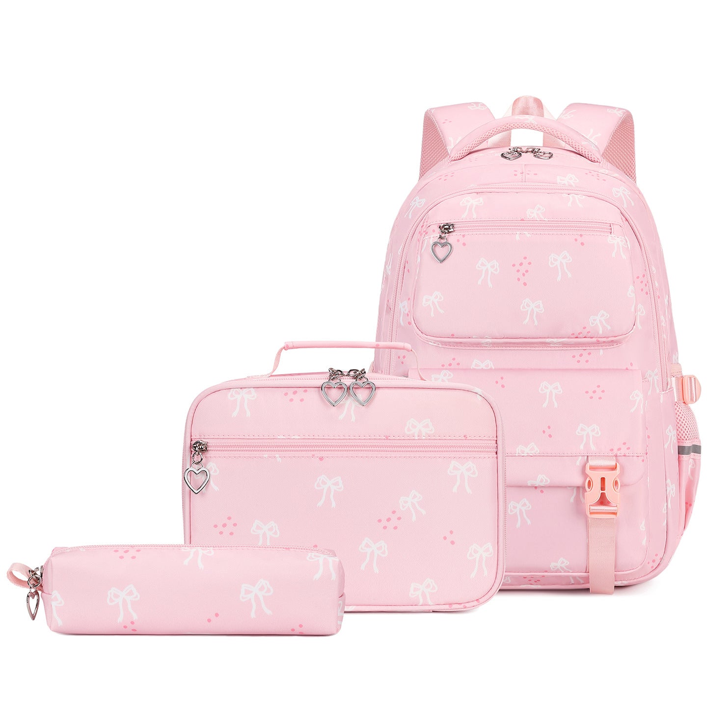 Three-piece Large Capacity Burden Reduction Junior Backpacks