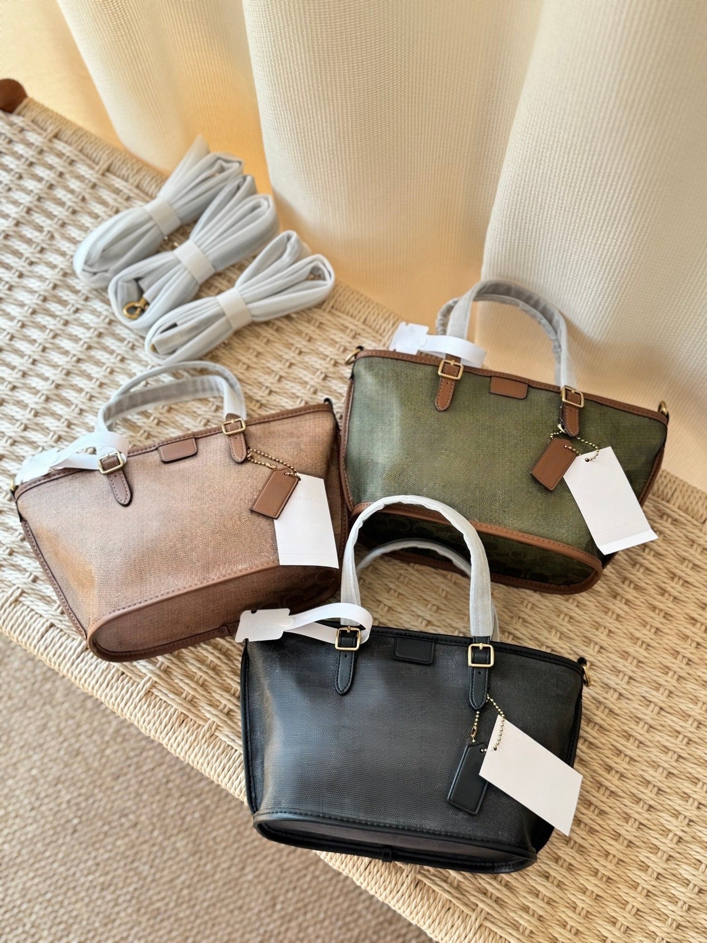 Women's Vegetable Basket Presbyopic Portable Fashion Retro Bags