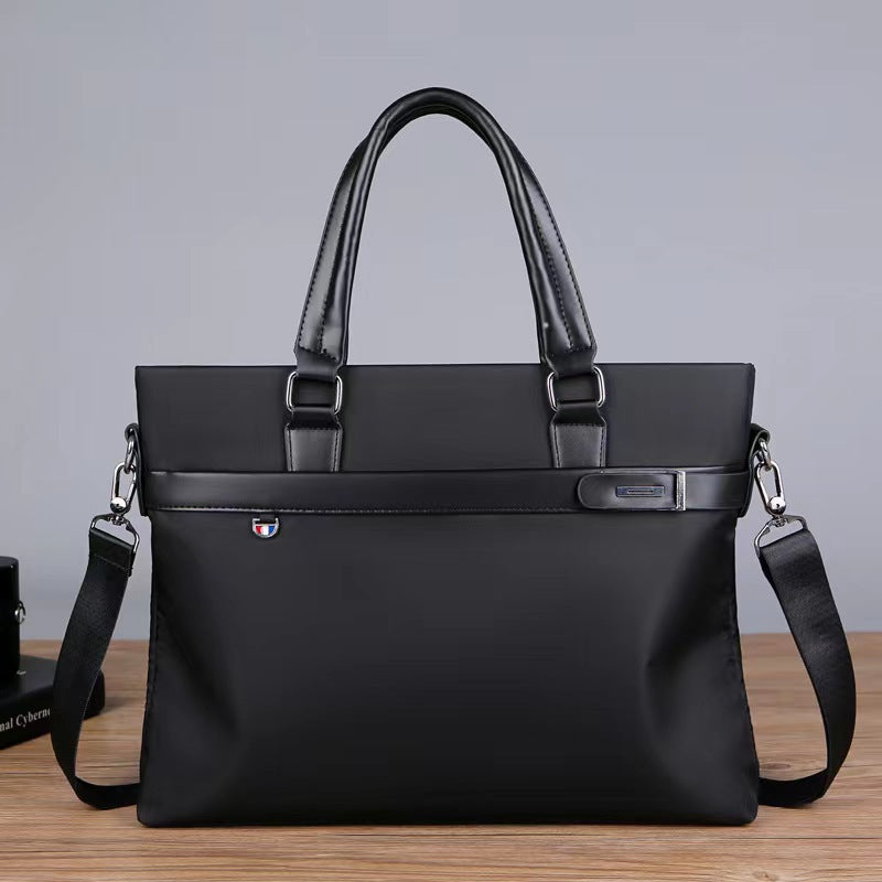 Men's Business Leather Computer Large Capacity Men's Bags