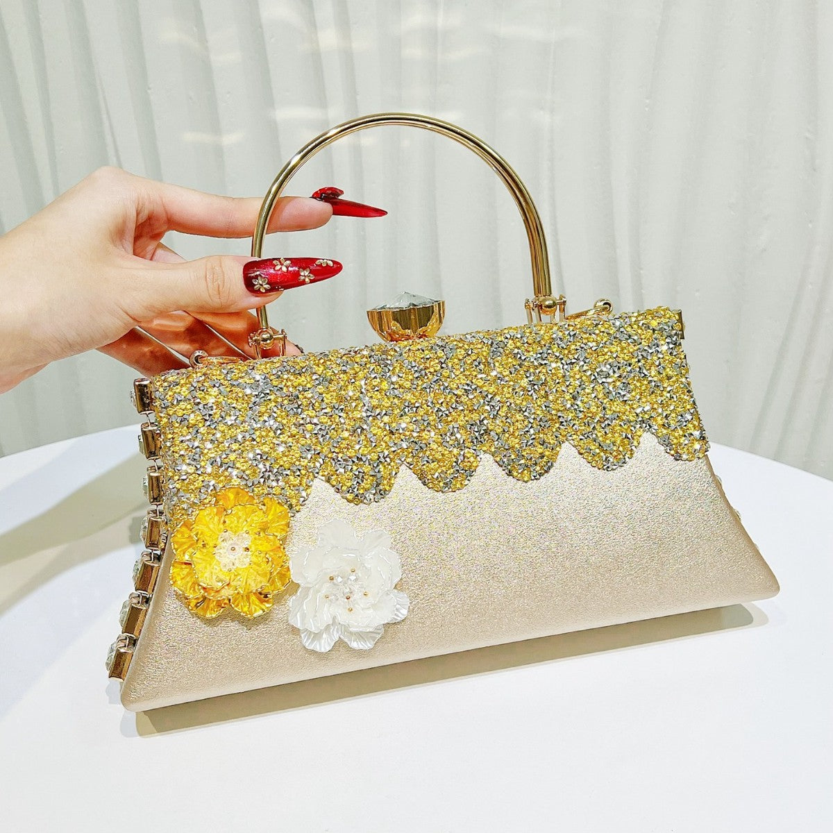 Unique Diamond Wedding Birthday Banquet Female Dinner Bag