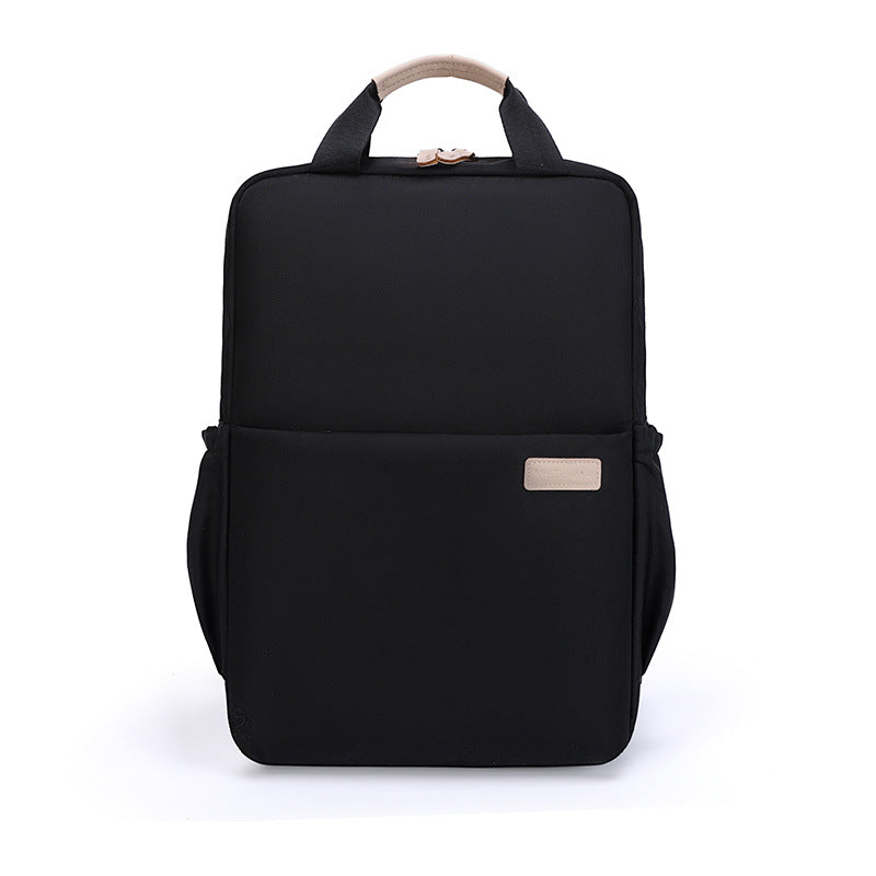 Large Capacity Computer Simple Solid Color Business Backpack
