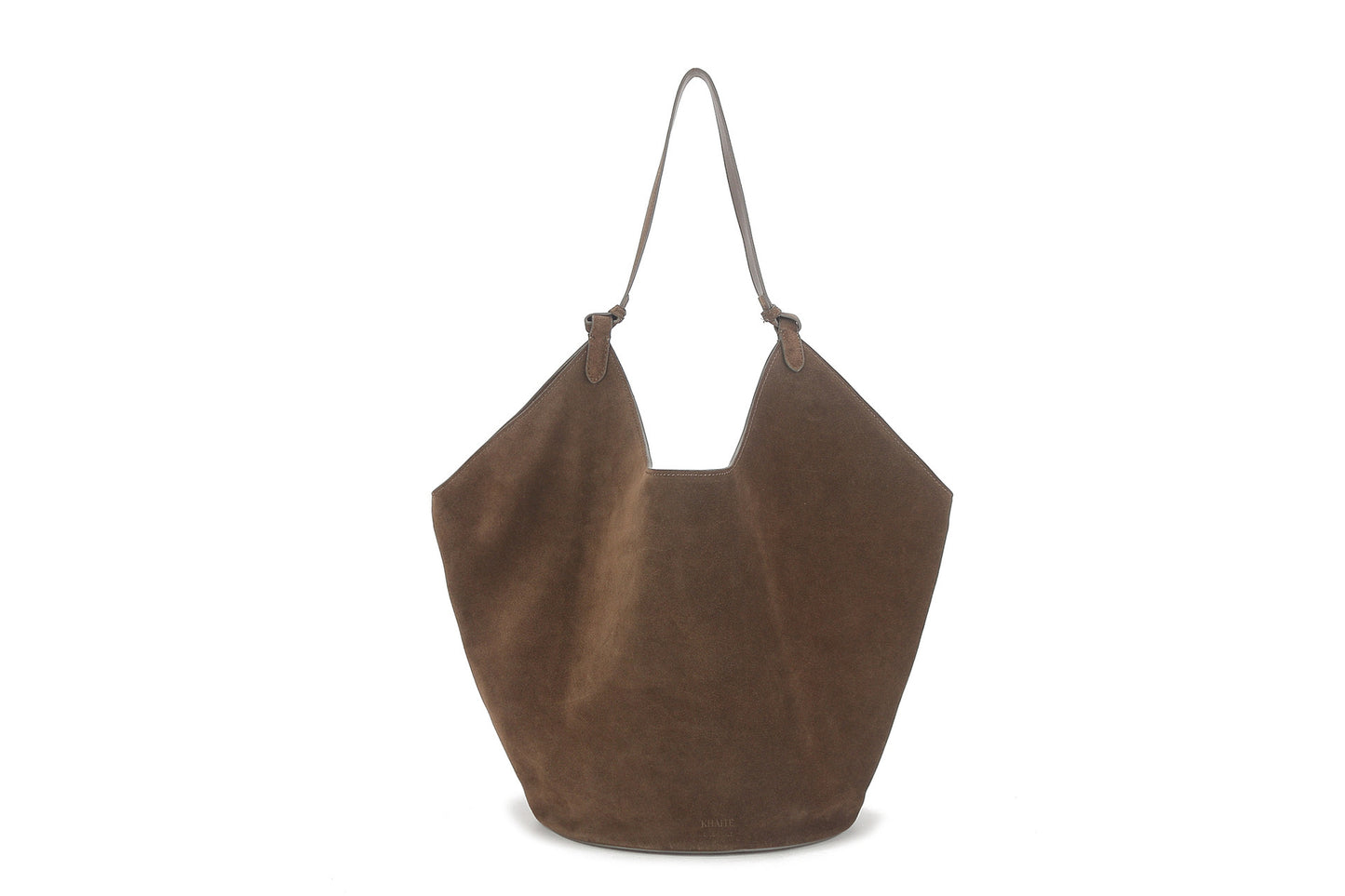 Cowhide Suede Dumpling Commuter Large Capacity Women's Shoulder Bag