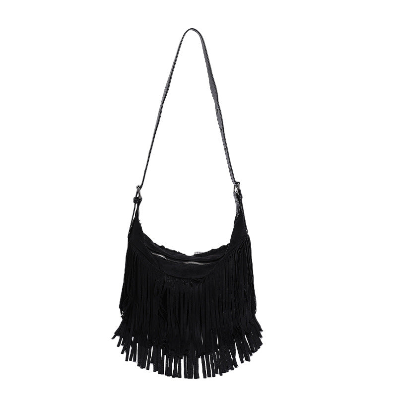 Innovative Women's Bohemian Style Tassel Commuter Women's Messenger Bag