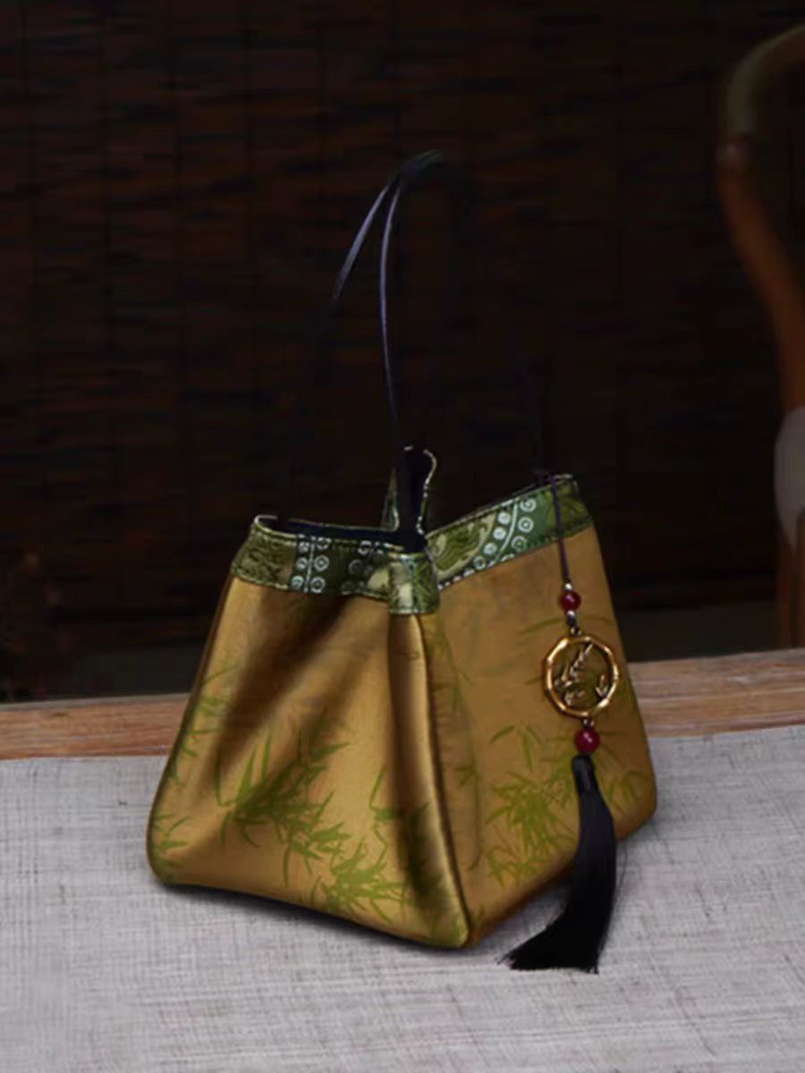 Style National Yarn Hand For Cheongsam Mulberry Bags