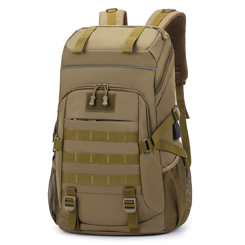 Men's Large Capacity Hiking Portable Combat Burden Universal Backpack