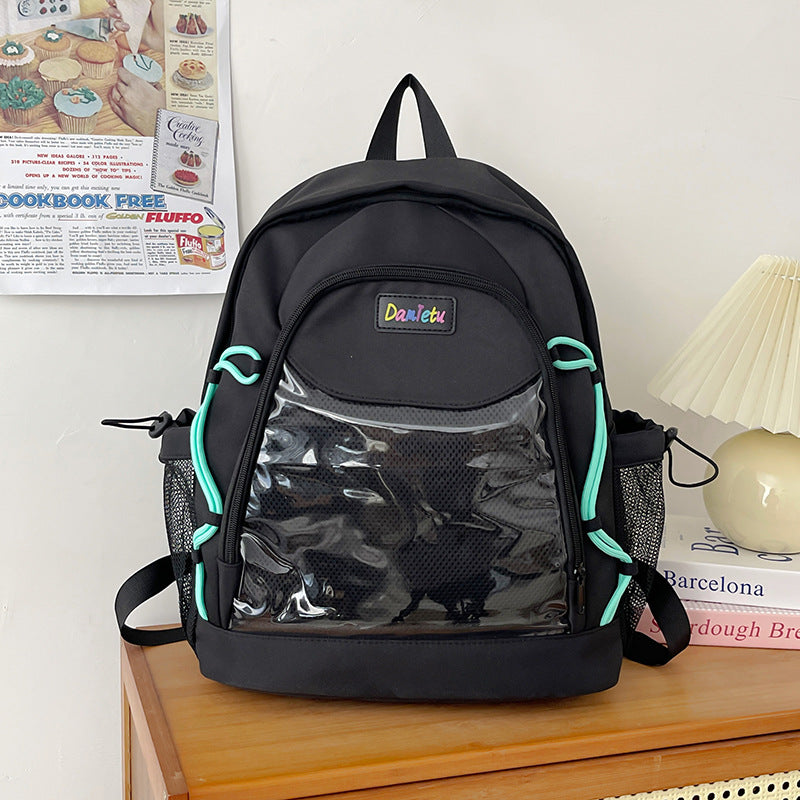 Cartoon Snacks Simple Two-dimensional Grain Lightweight Junior Bags