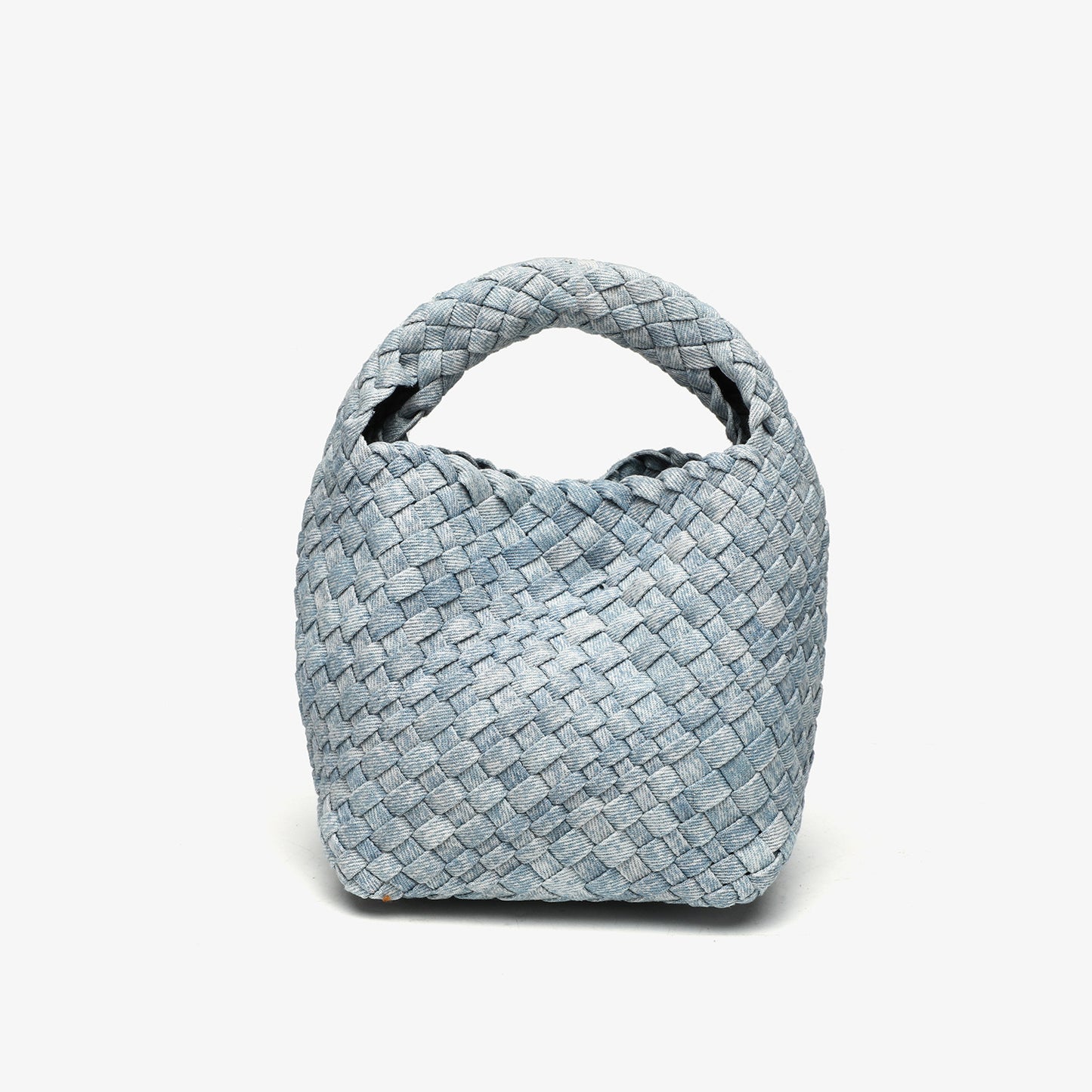 Trendy High-grade Hand-woven Vegetable Basket Woven Women's Shoulder Bag