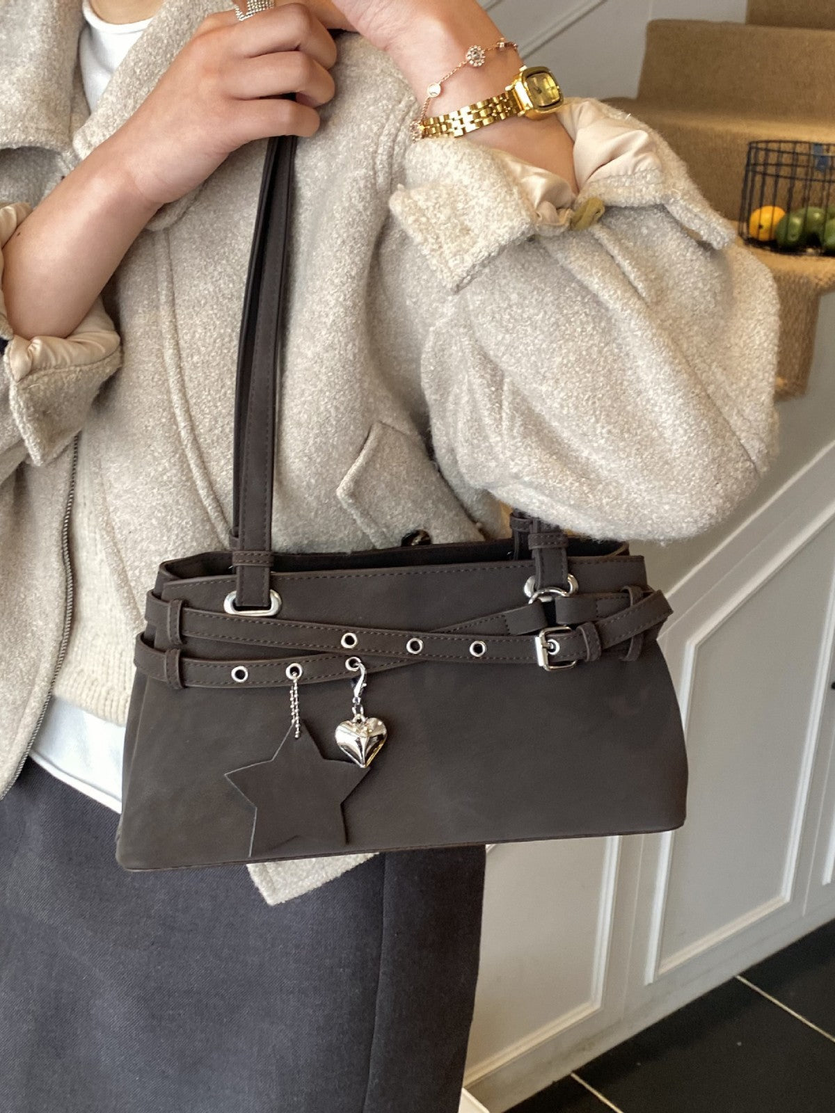 High Texture Fashionable Underarm Large Capacity Tote Bags