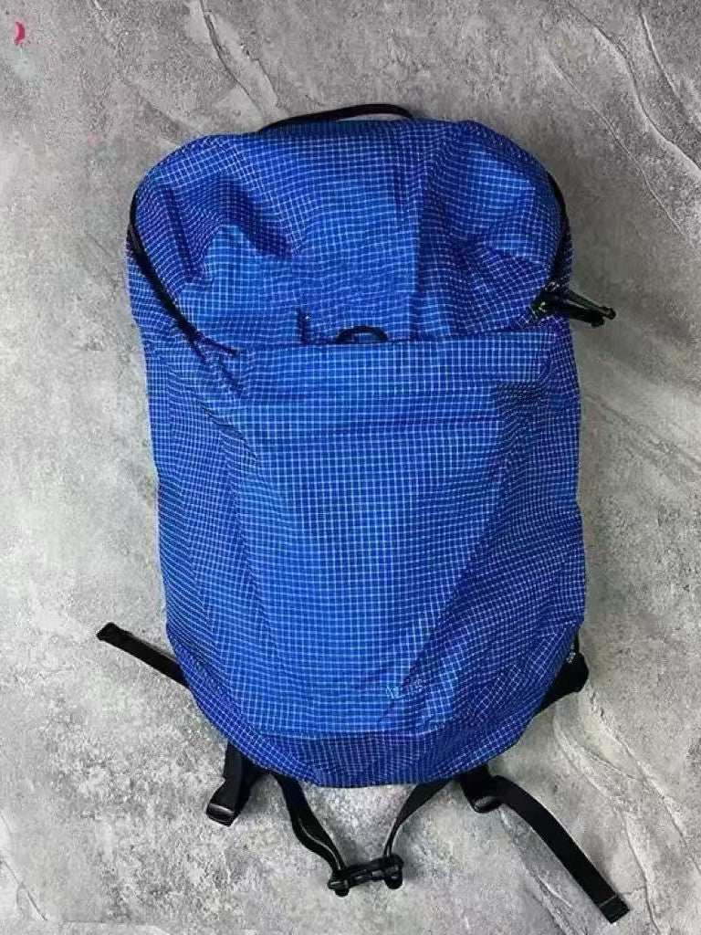 Women's & Men's Chicken Skeleton Large Capacity Plaid Lightweight Waterproof Mountain Climbing, Hiking Bag