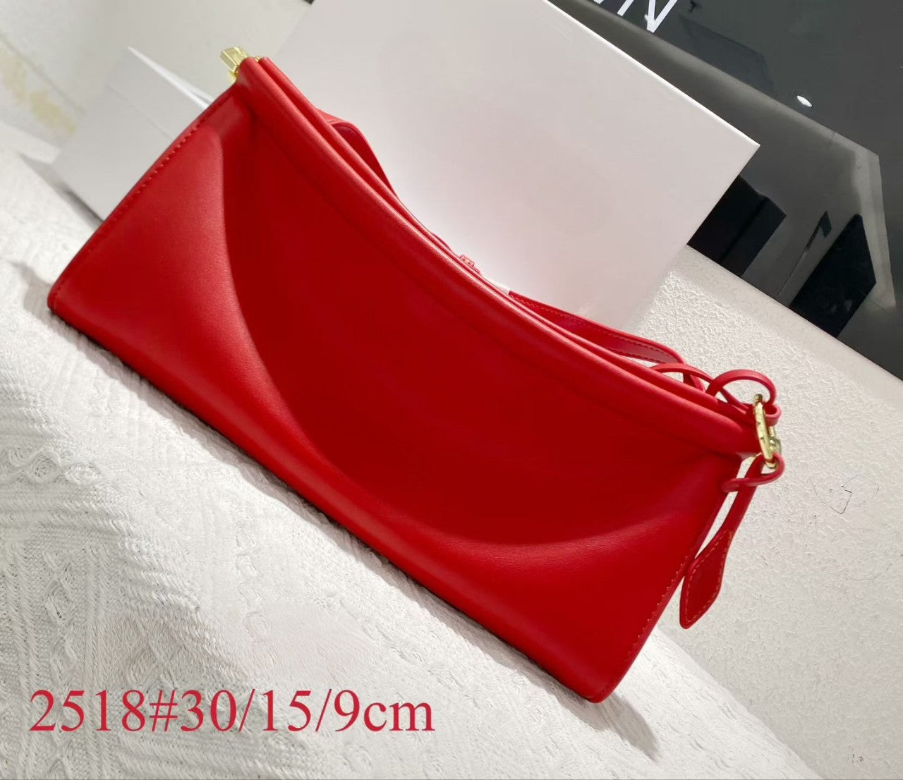 Women's Suede High Fashion Baguette Genuine Leather Women's Shoulder Bag