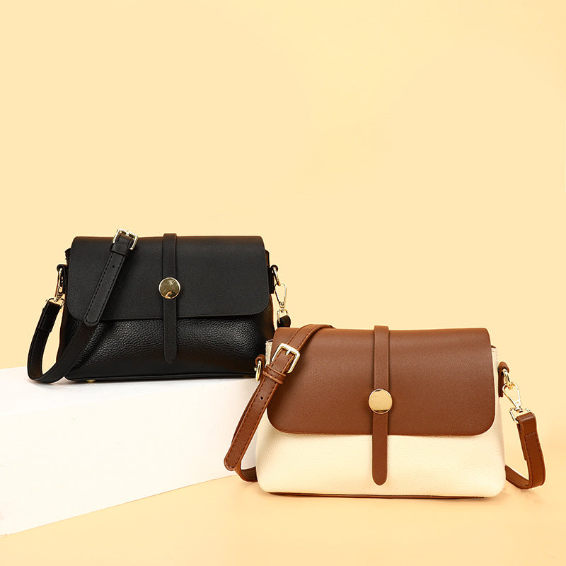 Women's Genuine Leather Fashion Trend Top Layer Shoulder Bags