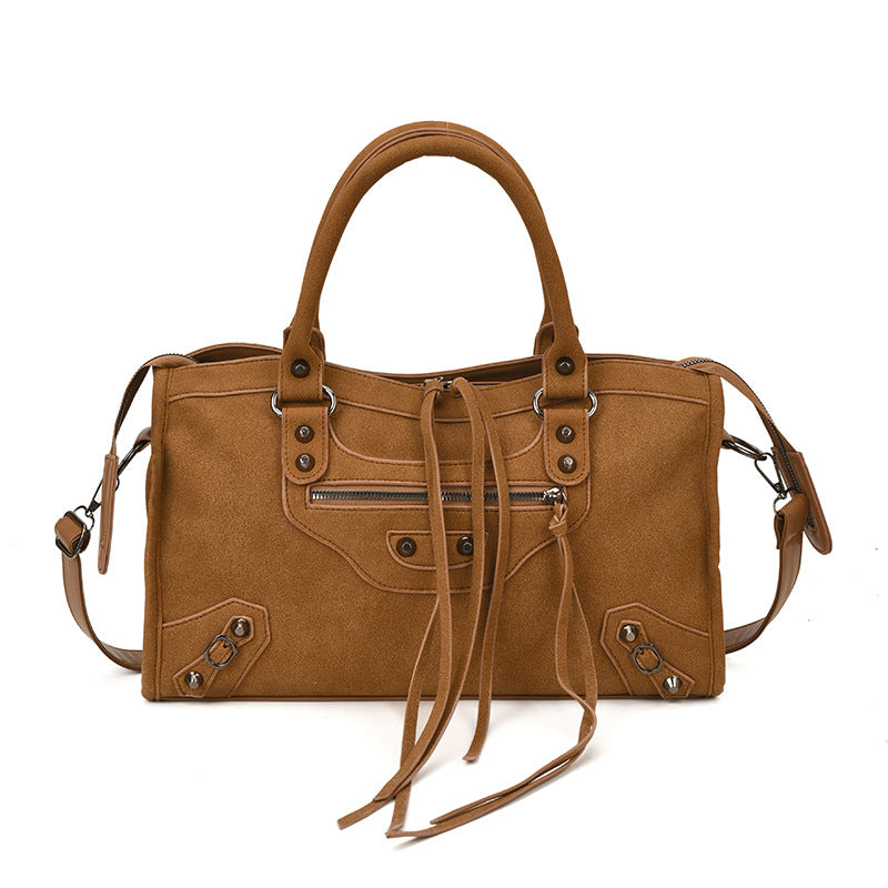 Women's Autumn Korean Fashion Retro Large Capacity Women's Shoulder Bag