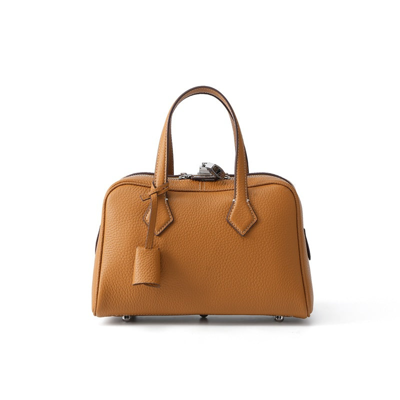 Women's Pillow Fashion High-grade One Genuine Leather Large Women's Handbag