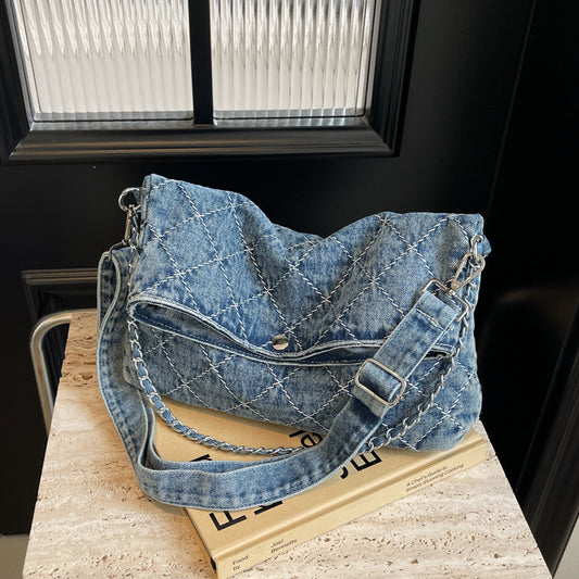 Women's Chain Commuter Classic Style High Sense Light Luxury Simplicity Fashion Women's Shoulder Bag