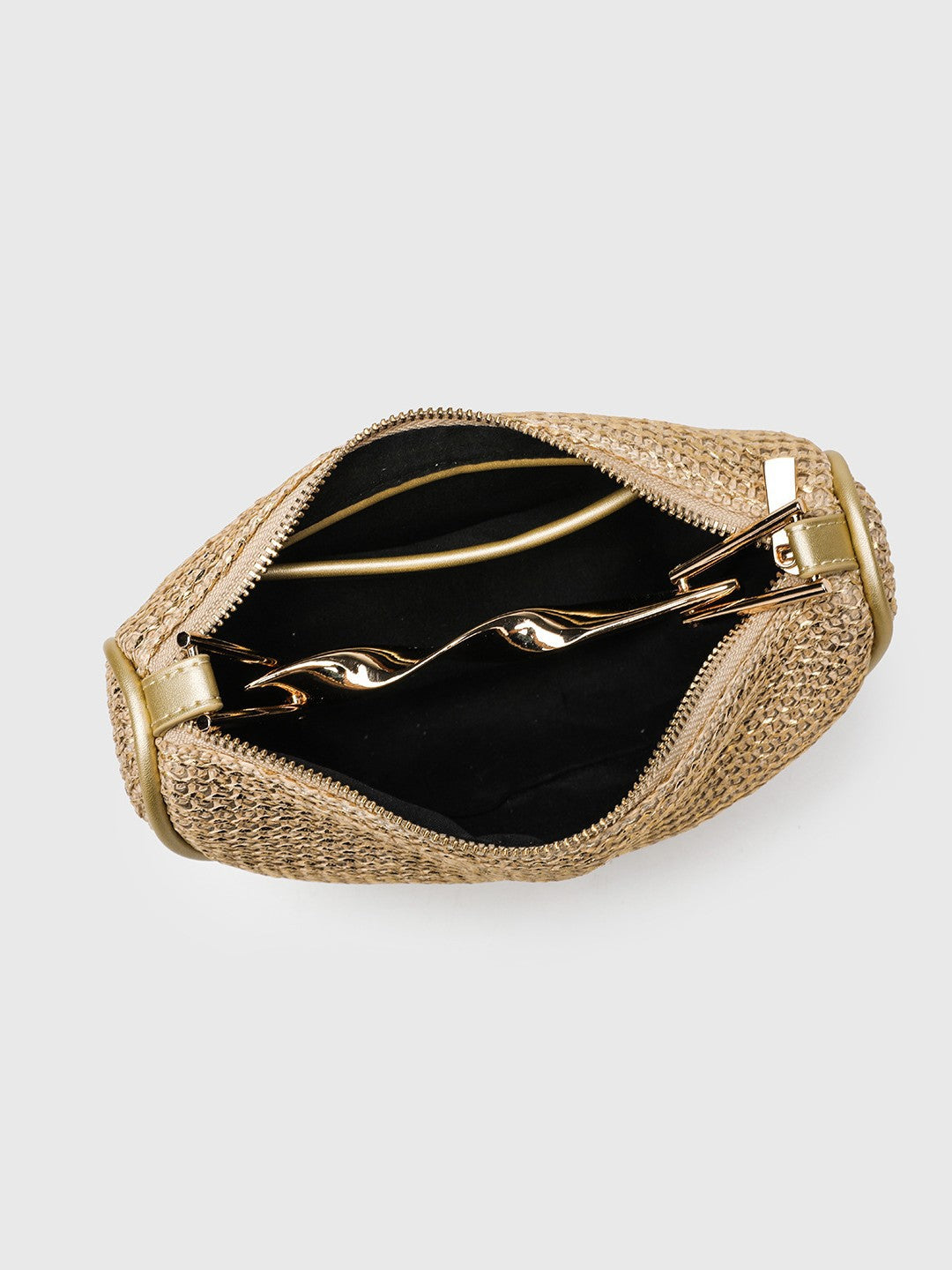 Women's Home Woven Vintage Chain Material Knitted Bags