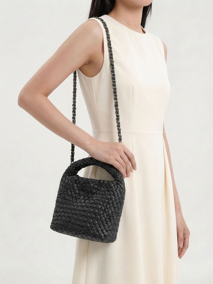 Women's Woven Handmade Portable Minority Fashion Mother Women's Shoulder Bag