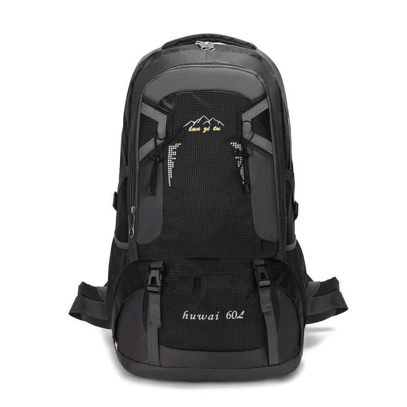 Large Capacity Waterproof Nylon Traveling Couple Mountain Climbing, Hiking Bag