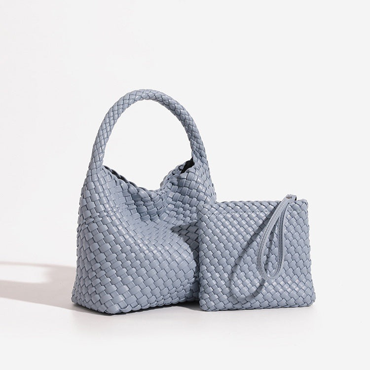 Women's Design High-grade Hand-woven Light Luxury Commuter Mother Bags