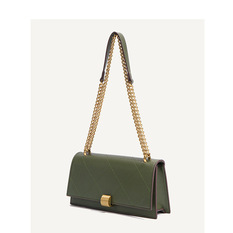 Women's Fashionable Underarm Korean Style Trendy Diamond Chain Women's Messenger Bag