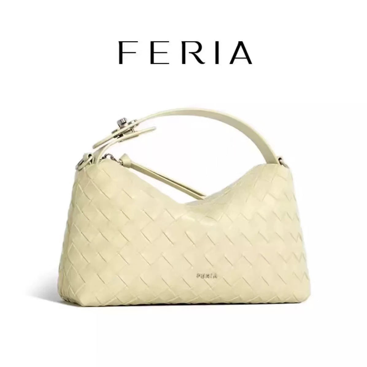 Women's Woven Niche Pillow High-grade Straw Fashion Small Square Bag