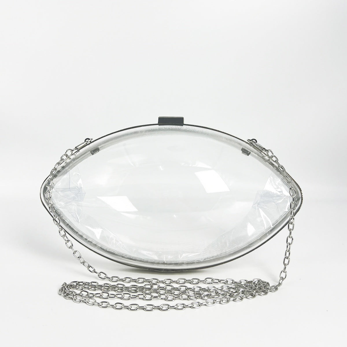 Personality Acrylic Transparent Ball Chain Dress Dinner Bag