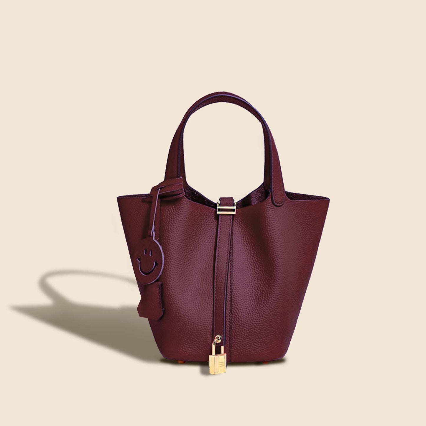 Women's Leather High-grade First Layer Cowhide Vegetable Women's Handbag