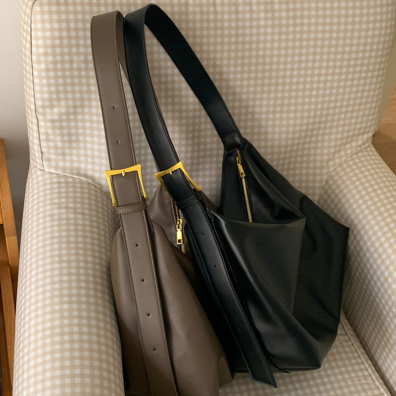 Women's Korean Style Versatile Commuter Simple High Women's Messenger Bag