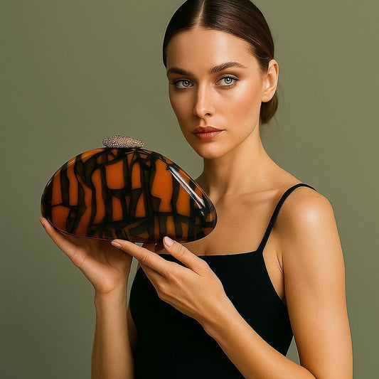 Women's Ding Shell Acrylic Fashion Wedding Clutch Dinner Bag
