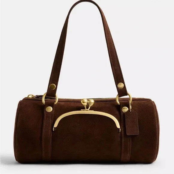 Women's Light Luxury High-grade Underarm Portable Trendy Frosted Boston Women's Shoulder Bag