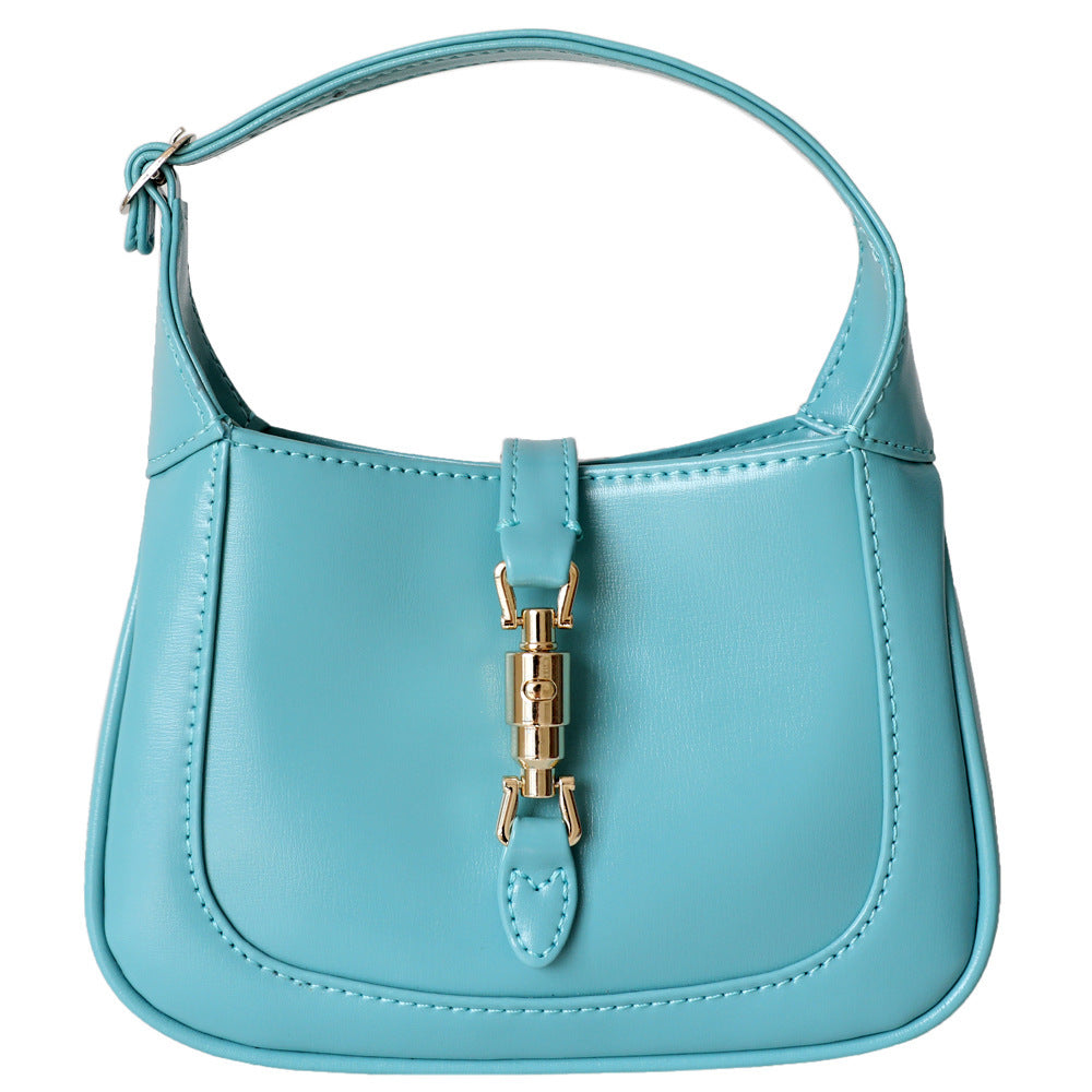 Saddle French Style Underarm Design Retro Women's Handbag