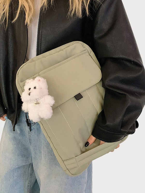 Glamorous Design Computer Simple Commute Protective Women's Messenger Bag
