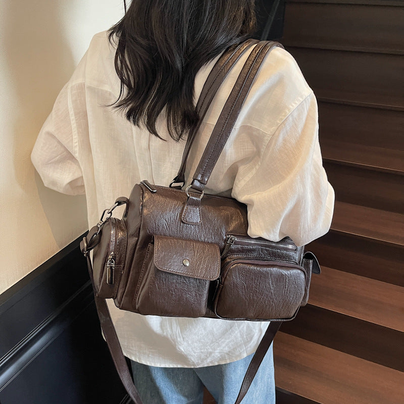 Women's Retro Large Capacity Summer High-grade Fashion Tote Bag