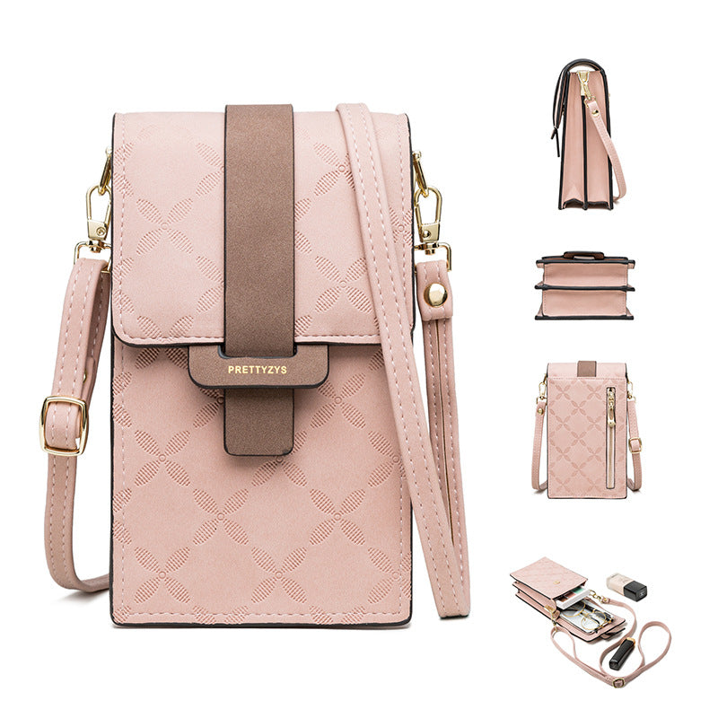 Classy Detachable Strap Vertical Plaid Mini Shoulder Bags