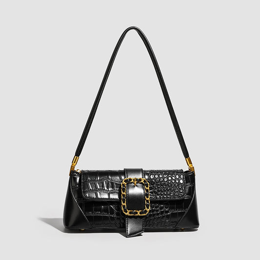 Pattern Underarm French Fashion Minority Design Women's Shoulder Bag