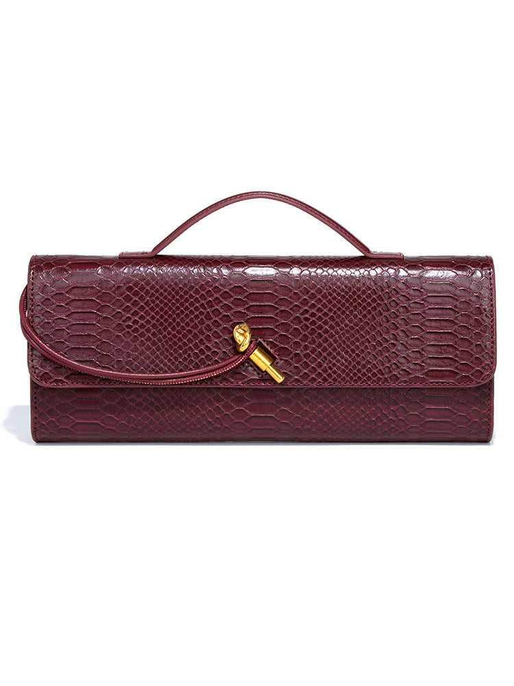 Women's Hand Holding Dinner Stone Pattern Chinese Women's Handbag